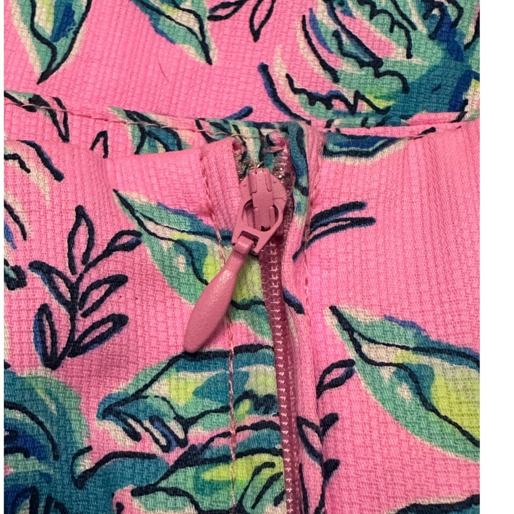 Lilly Pulitzer Sally Skort Lilac Rose Out Of Office Pink Print Size 14 NWT! - Picture 3 of 9